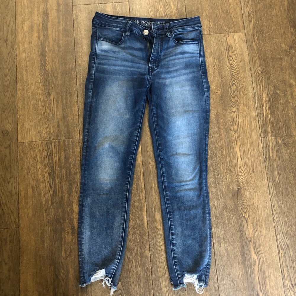 American Eagle Hi Rise Legging Crop